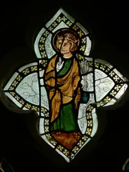 Fenêtre N1 représentant Saint Edmond