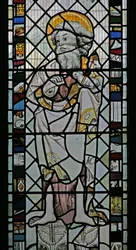 Fenêtre W représentant Saint Jean-Baptiste