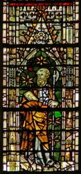 Fenêtre c6 représentant Saint Matthias