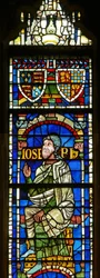 Fenêtre représentant une figure généalogique : Joseph