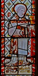 Fenêtre n2 représentant Saint Pierre Diacre