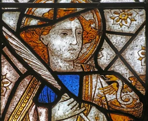 Fenêtre représentant Saint Jean (moderne)