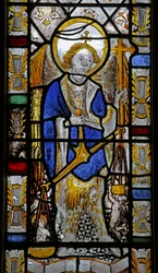 Fenêtre représentant Saint Michel