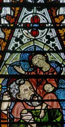 Fenêtre w2 représentant Saint Christophe