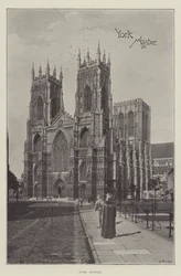Minster de York (lithographie)