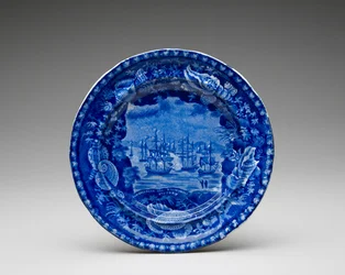 Assiette, c. 1818-1846