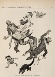 Illustration de Le Avventure di Ciuffettino