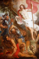 La résurrection du Christ par Erasme II Quellin