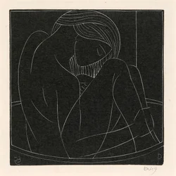 Fille dans le Bain