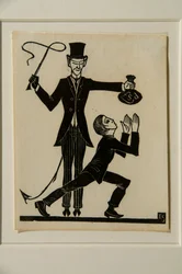 Le singe et le fouet