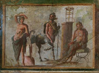 Apollon, Chiron et Hippocrate