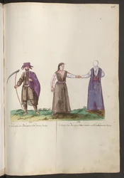 Homme et femme bulgares