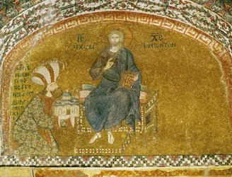 Le Christ trône
