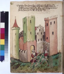 Pleine page : château et instructions pour l