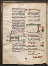 Pleine page : texte et dessins d