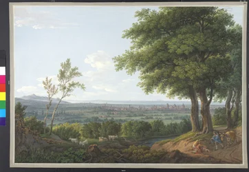 Gouache de Franz Jaschke
