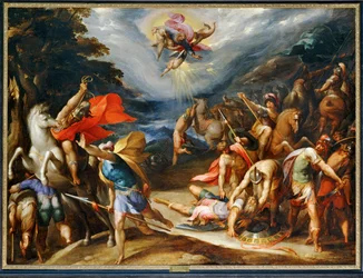 La conversion de Saint Paul sur le chemin de Damas ...