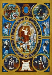 Retable : La résurrection ...