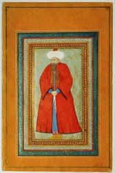 Sultan Mehmet I. Celebi ;Portrait posthume, seconde moitié ...