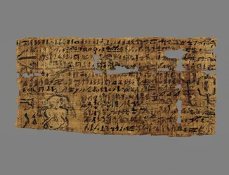 Talisman protégeant de la fièvre, de Deir el-Medineh20e dynastie...