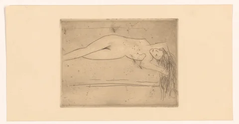 Femme nue allongée