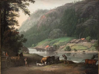 Tistedalen près de Frederikshald en Norvège