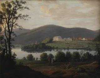 Vue de Bogstad en Norvège