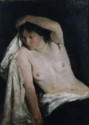 Demi-nu féminin