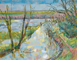 Le Cherwell depuis Rousham I