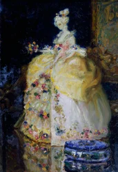 Dame du XVIIIe siècle, par Erminia Bruni Menin