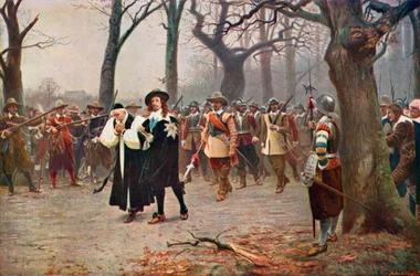 Le roi Charles Ier en route vers son exécution