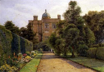 La longue bordure, Doddington Hall, Nether Stowey, Somerset