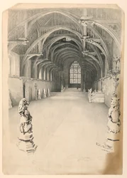 Intérieur de Westminster Hall