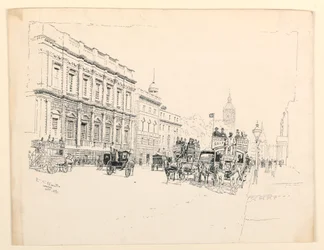 La salle de banquet, Whitehall, Londres