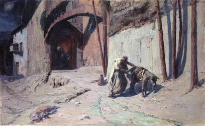 La Fuite en Égypte ou Joseph chargeant son âne, 1894