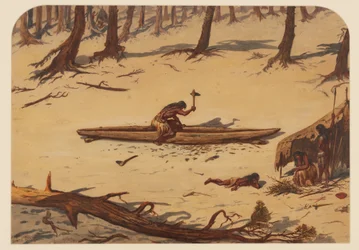 Camp préhistorique, 1871