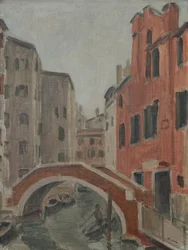 Canal à Venise, vers 1930