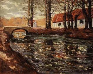 Paysage fluvial, c.1920