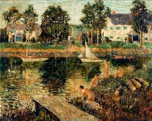 Trou de baignade