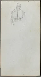 Carnet de croquis, page 08 : Étude d