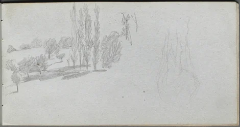 Carnet de croquis, page 18 : Étude d