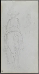 Carnet de croquis, page 19 : Étude d