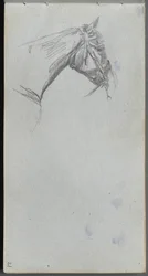 Carnet de croquis, page 21 : Étude d