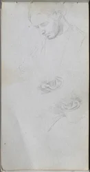 Carnet de croquis, page 96: Étude d