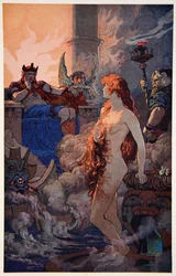 Ishtar aux Enfers, 1915
