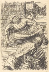 Rue à Varsovie, publié en 1915