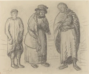 Trois figures, 1913