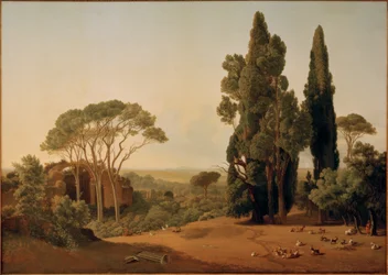 La Villa Hadriana près de Tivoli