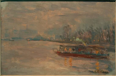 Bateau à vapeur sur l