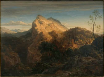 Paysage du Soir près d
